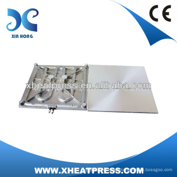 38x38cm Movible Electic Fundición Aluminio Calefacción Platen para Máquina de Prensa de Calor